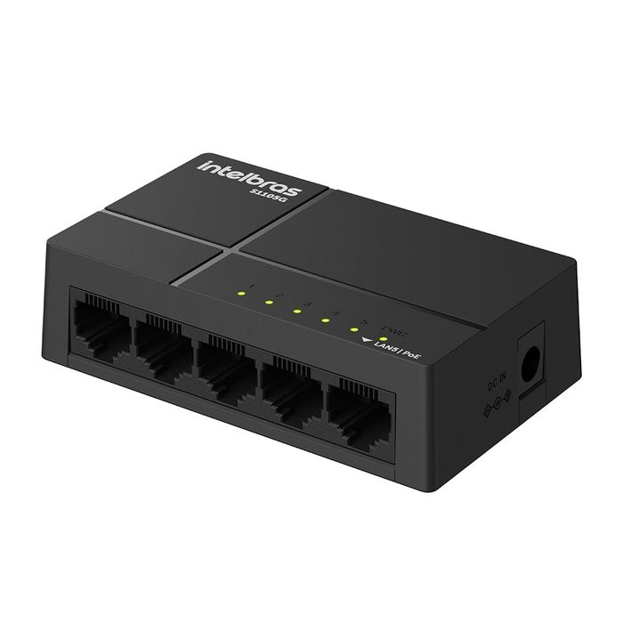 Switch Não Gerenciável 5 portas Gigabit Ethernet - S1105G