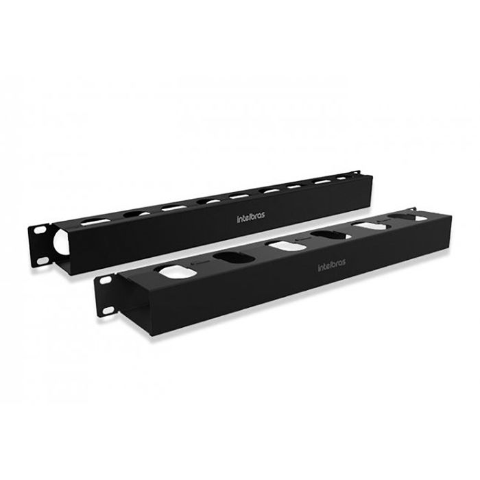 Organizador de Cabos para Rack 1U 80 mm - OCH1U 80