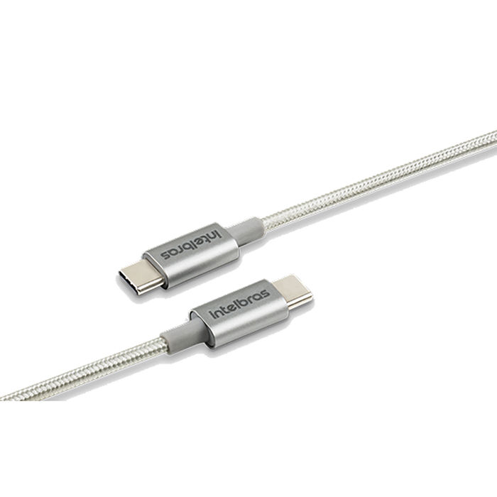 Cabo USB-C para USB-C em nylon - EUCC 15NB