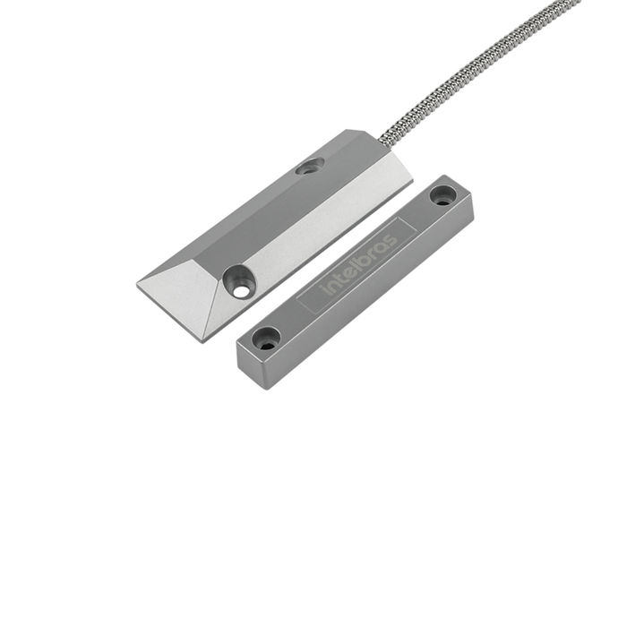 Sensor magnético de abertura com fio - XAS Porta de Aço SP com Suporte