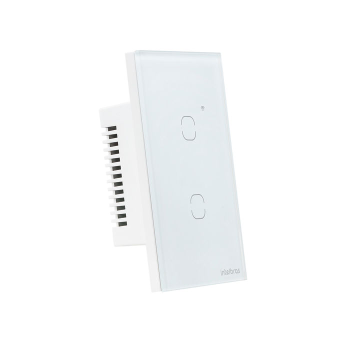 Interruptor touch inteligente zigbee Branco - EZS 1002