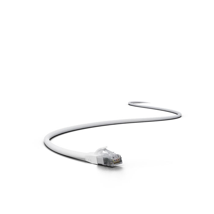 Patch Cord IMPACT GIGA U/UTP 4P CAT6 LSZH BRANCO 1,0M