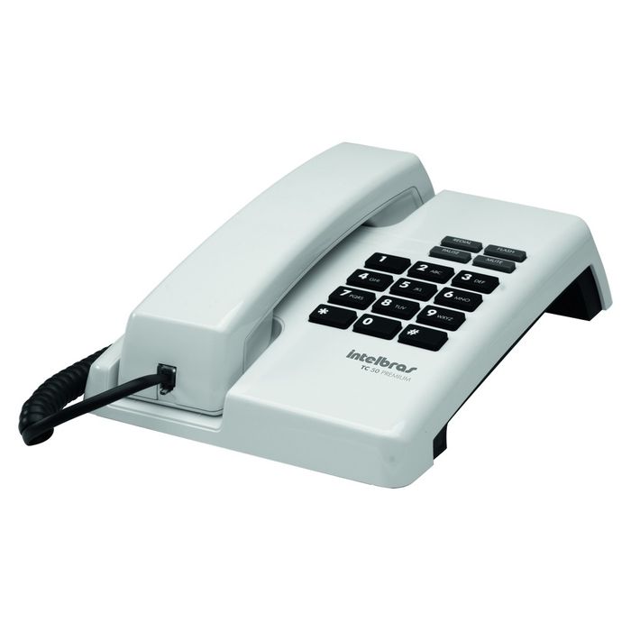 Telefone com fio - TC 50 Premium - Branco