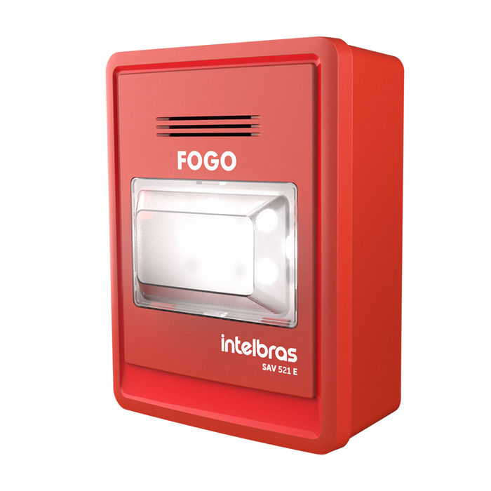 Sinalizador audiovisual endereçável - SAV 521E