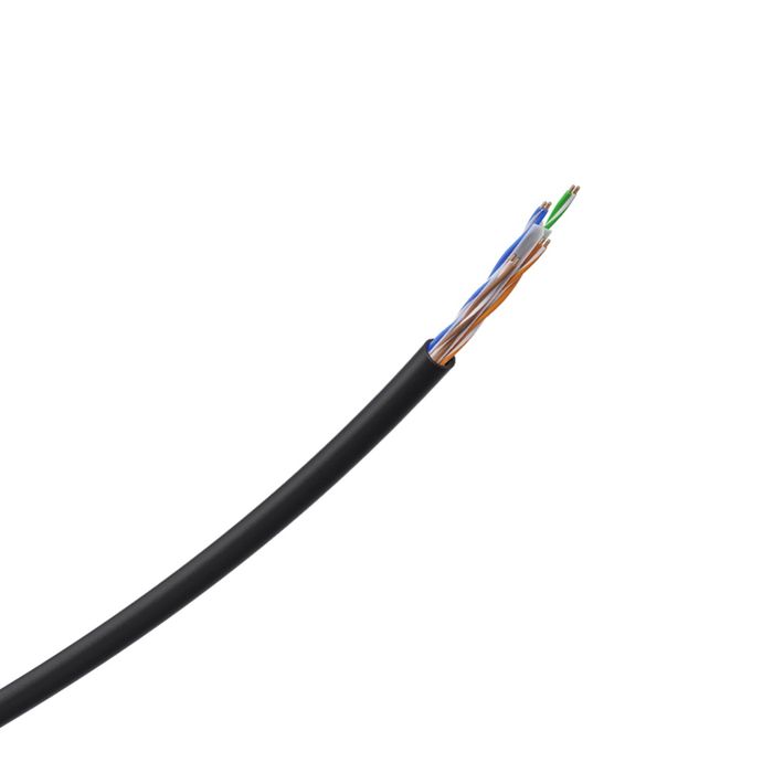Cabo U/UTP para redes de dados categoria CAT6 - IMPACT GIGA UTP CAT6 4P Preto