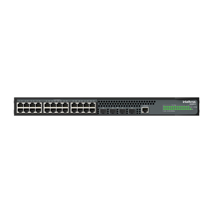 Switch Gerenciável 24 portas Gigabit e 4 portas SFP+ - S2328G-B