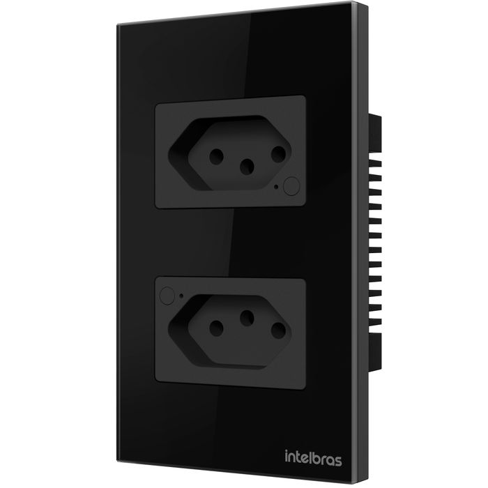 Tomada Inteligente Wi-Fi - ETS 1002 PRETO