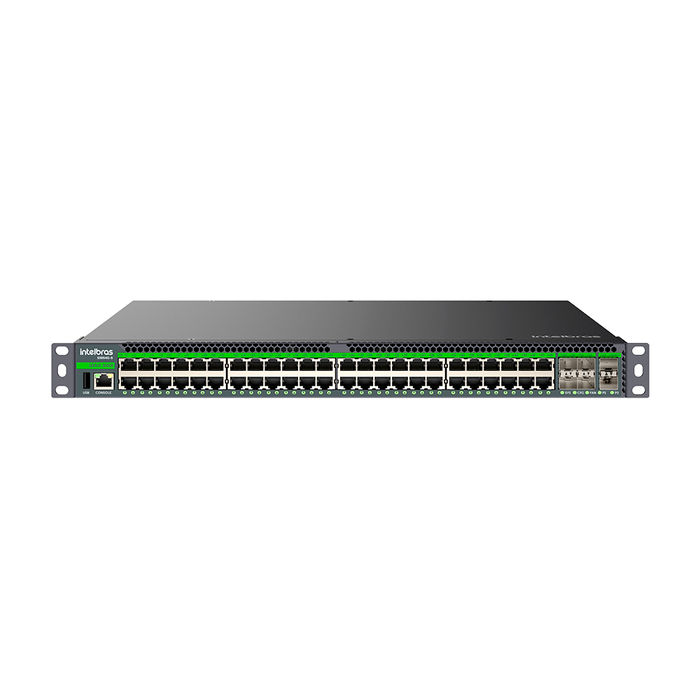 Switch Gerenciável L3 de 48 portas gigabit e 6 SFP+ - S3054G-B