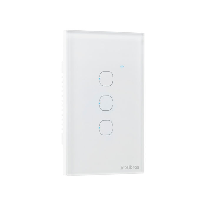 Interruptor touch inteligente zigbee Branco - EZS 1003
