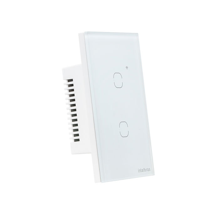Interruptor touch smart Wi-Fi - EWS 1002 Branco