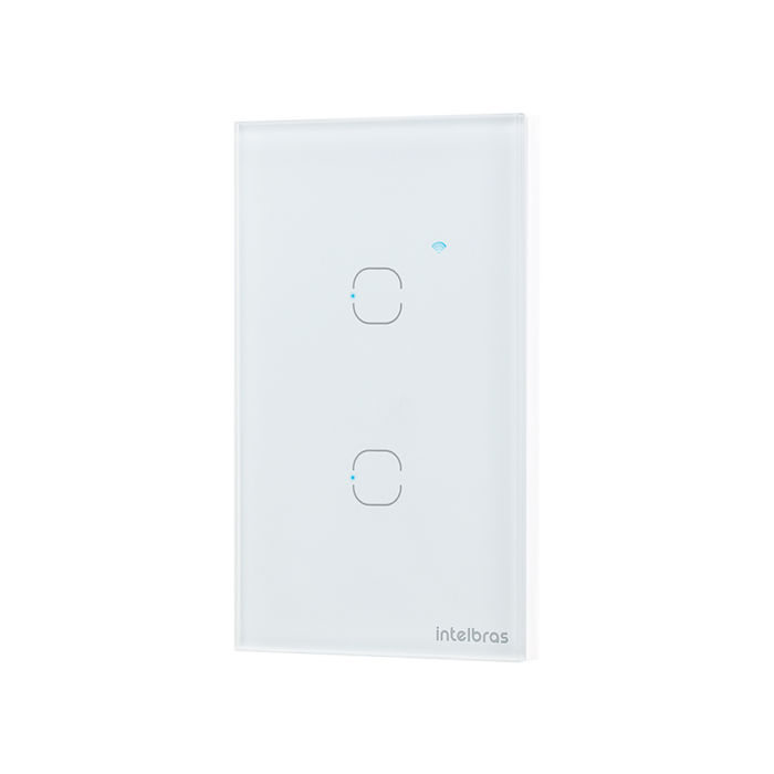 Interruptor touch smart Wi-Fi - EWS 1002 Branco