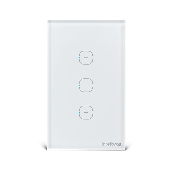 Interruptor dimmer touch smart Wi-Fi - EWS 1101 Branco