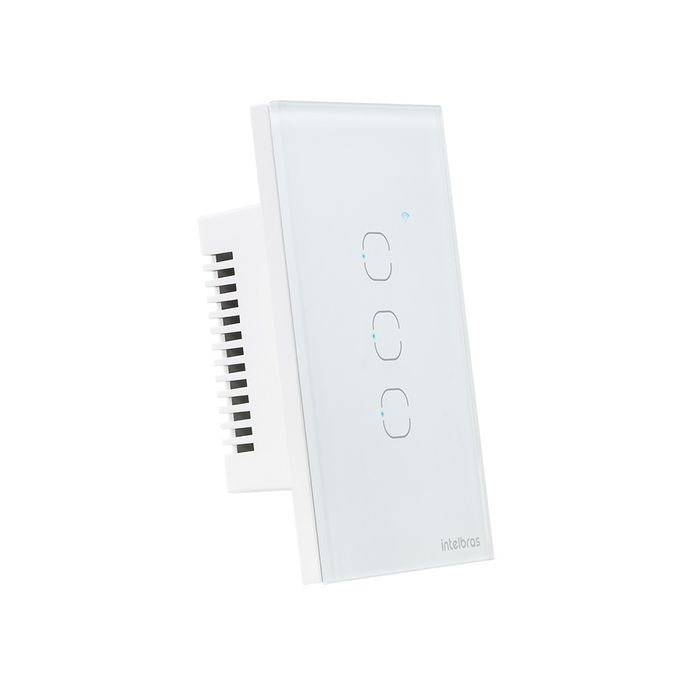 Interruptor touch inteligente Wi-Fi - MIS 1003 Branco