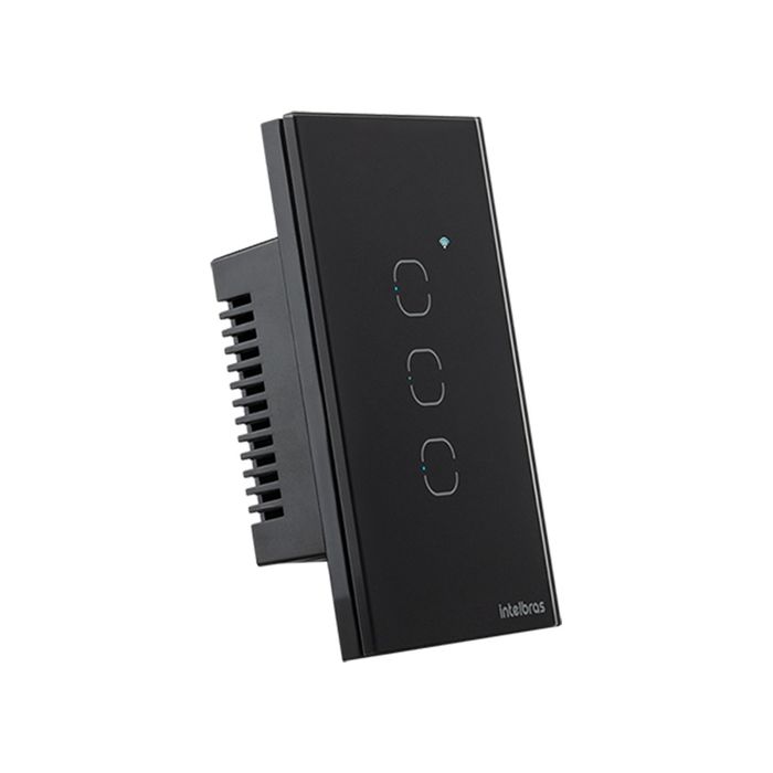 Interruptor touch inteligente - Wi-Fi MIS 1003 Preto