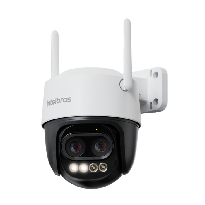 Câmera externa inteligente Wi-Fi Full HD 360° - iM7+ Zoom Full Color