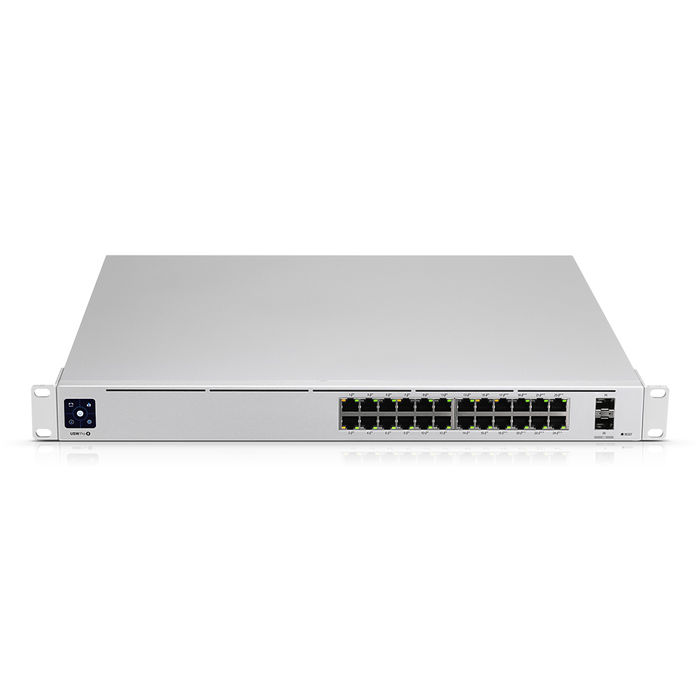 Switch de 24 portas com 16 portas PoE+ 8 portas PoE++ 2 portas SFP+ de 10 Giga USW-PRO-24-POE-BR
