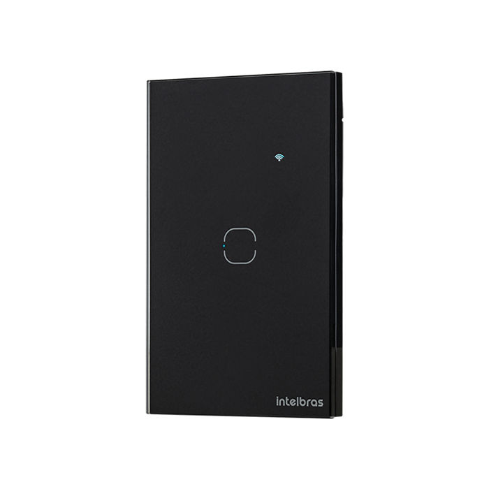 Interruptor touch smart Wi-Fi - EWS 1001 Preto
