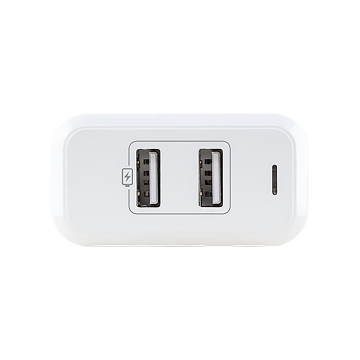 Fonte carregadora 2,4 A com 2 saídas USB - EC 2 Fast