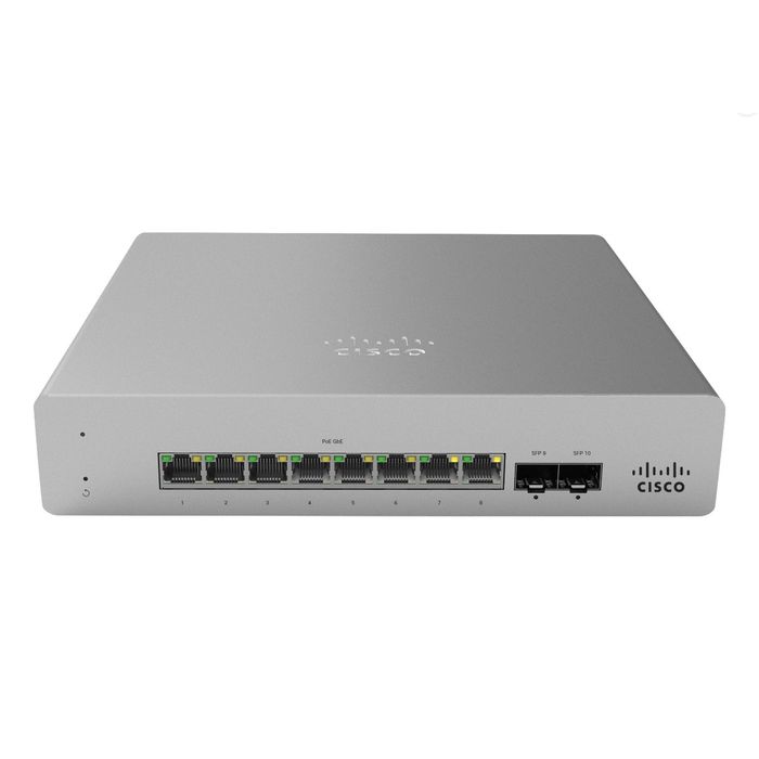 Switch Meraki MS120-8 1G L2 Cloud Managed 8x GigE Switch - MS120-8-HW