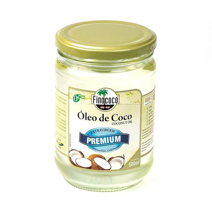 ÓLEO DE COCO EXTRAVIRGEM PREMIUM - 500mL