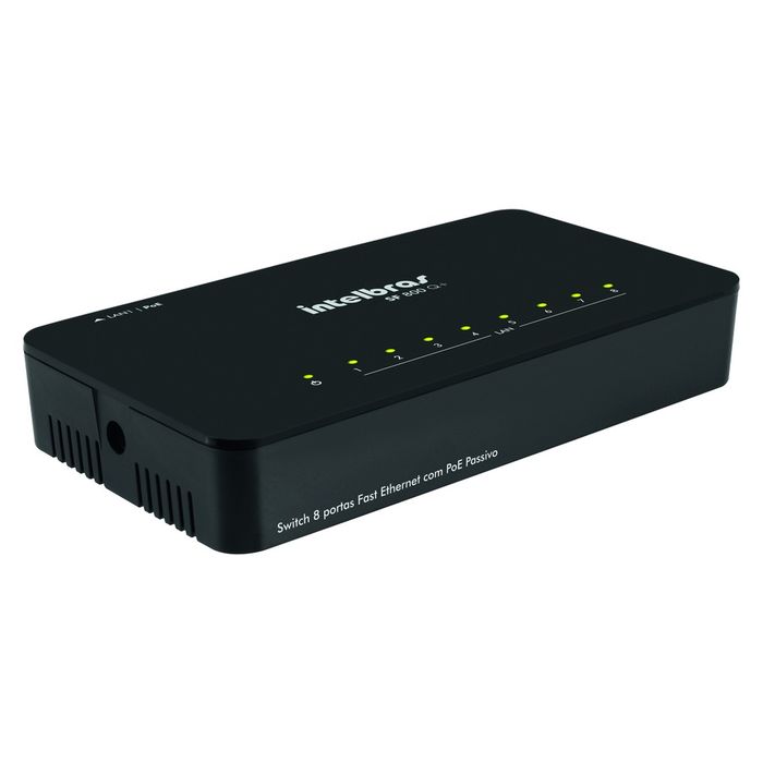 Switch 8 portas Fast Ethernet - SF 800 Q+