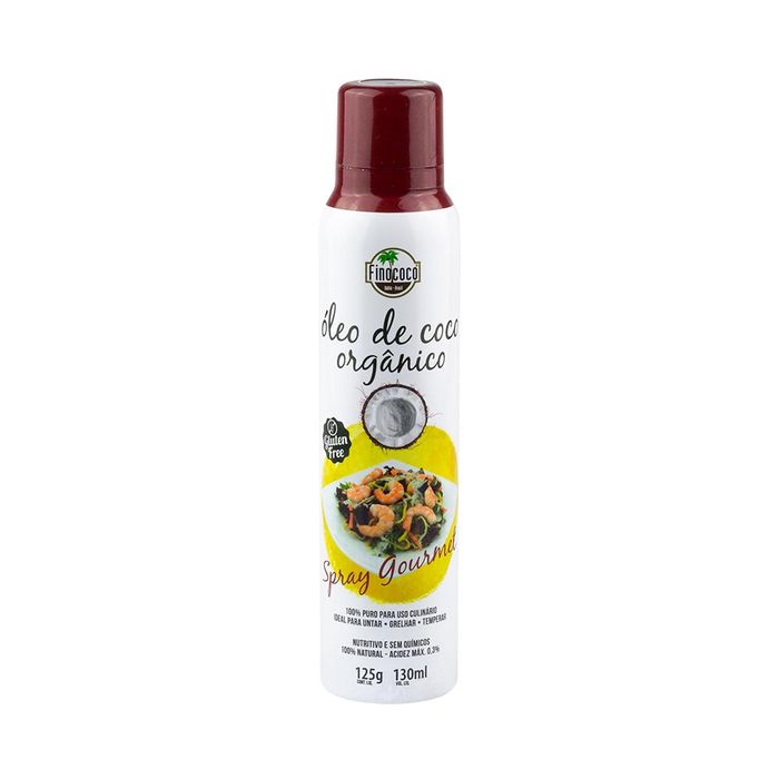 ÓLEO DE COCO EM SPRAY "GOURMET" - 125g/130mL