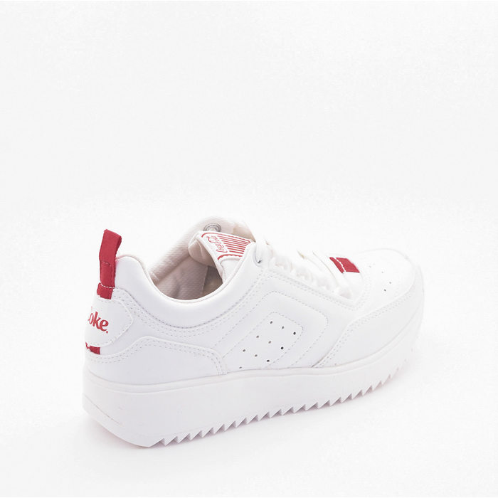 Tênis Chunky Coca Cola Jogger Tratorado Branco