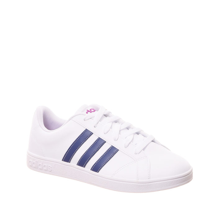Tênis Adidas VS Advantage com Listra Lateral Branco e Azul