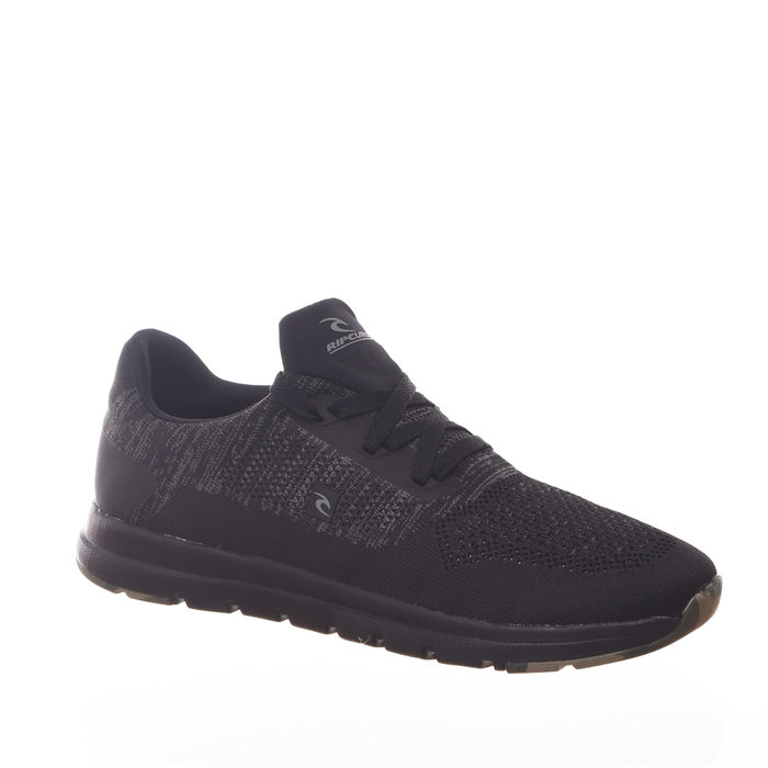 Tênis Jogger Rip Curl Roamer Knit Mesh Preto Mescla