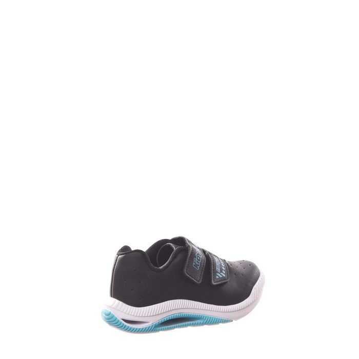 Tênis Kidy Hoox Baby Respi-Tec com Velcro Preto e Azul