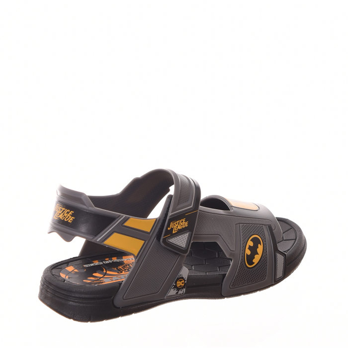 Sandália Grendene Liga da Justiça Batman Acompanha Máscara Cinza e Preto