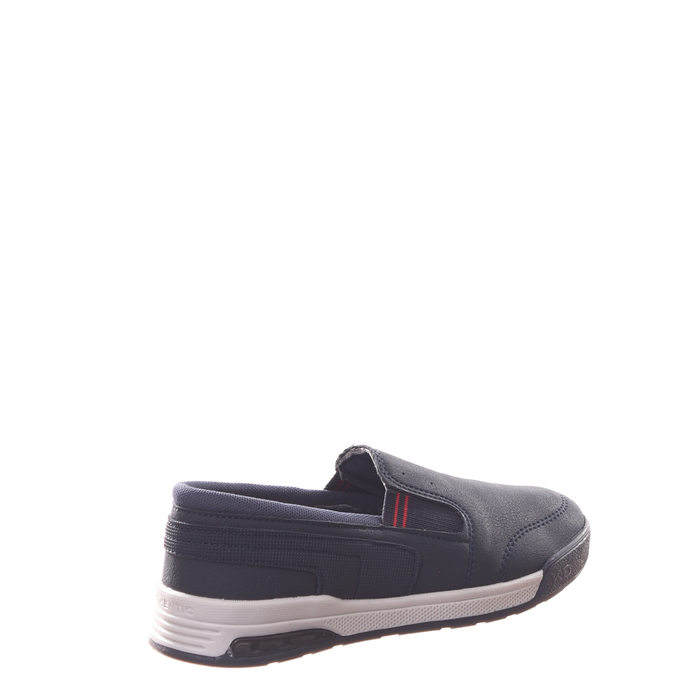 Sapatenis Slip-On Kidy Respi-Tec Detalhe Costura Azul Marinho