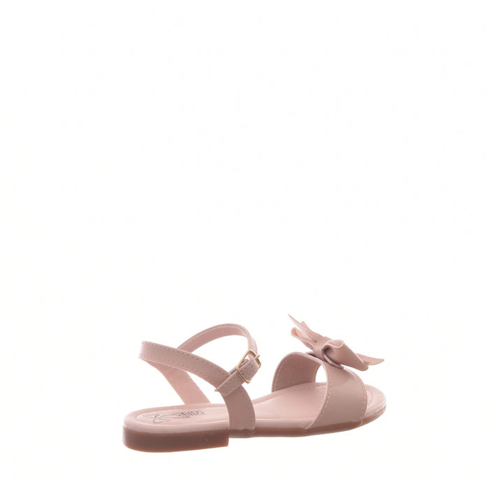Sandália Rasteira Klin Anatômica com Laço Rosa