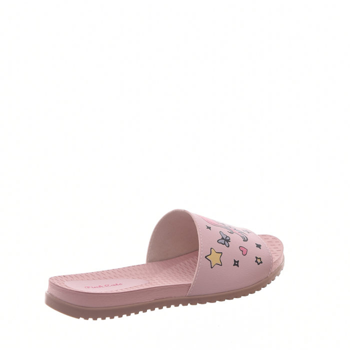 Chinelo Slide Pink Cats Tratorado Estampa Unicórnio Rosa