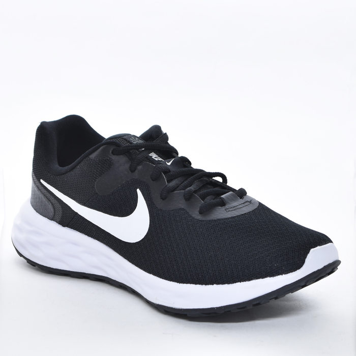 Tênis Nike Revolution 6 Move To Zero Mesh Aplicação Logo Solado Trabalhado Preto