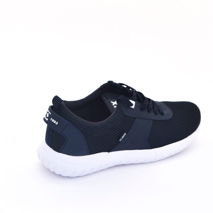 Tênis Qix Light Tela Detalhe Microperfuros Azul Marinho