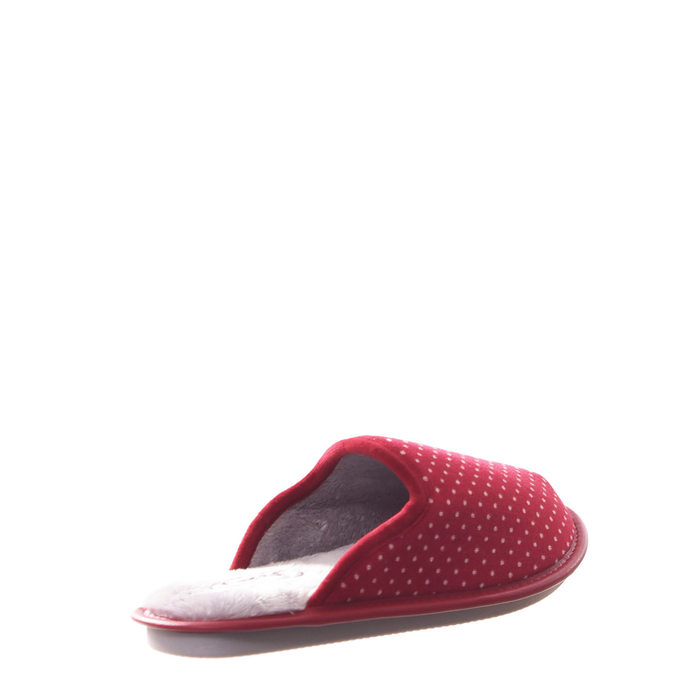 Chinelo de Quarto Leffa Poá Bordô