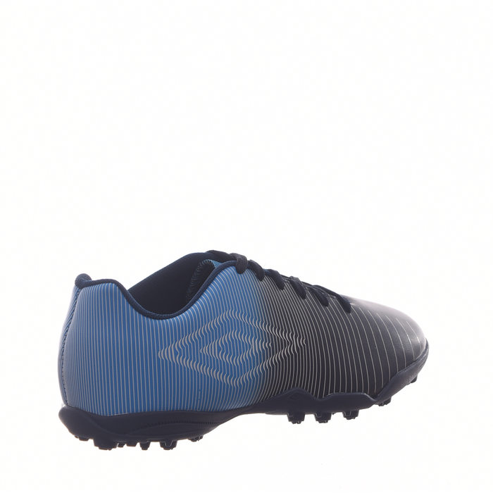 Chuteira Society Umbro Vibe Azul Marinho e Azul