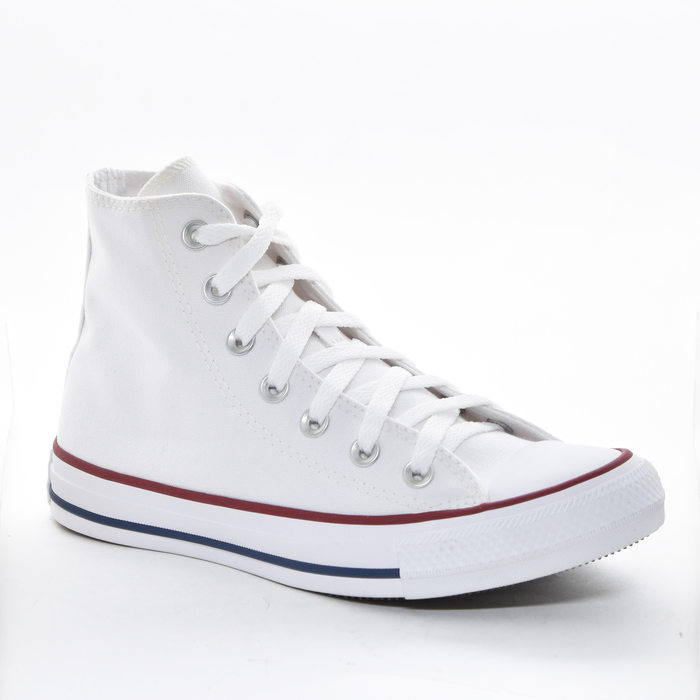 Tênis Abotinado Converse All Star Lona Cano Curto Branco