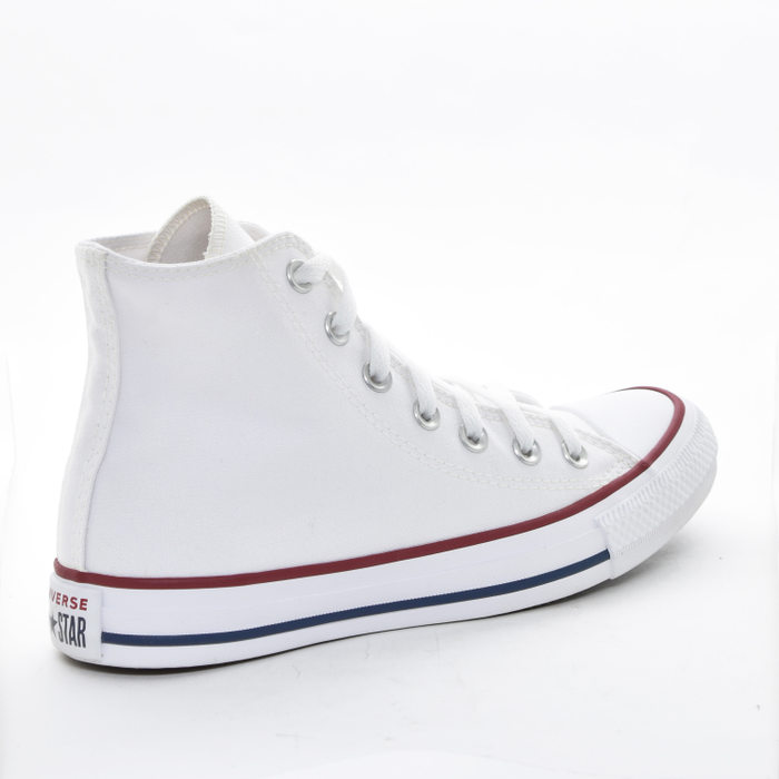 Tênis Abotinado Converse All Star Lona Cano Curto Branco