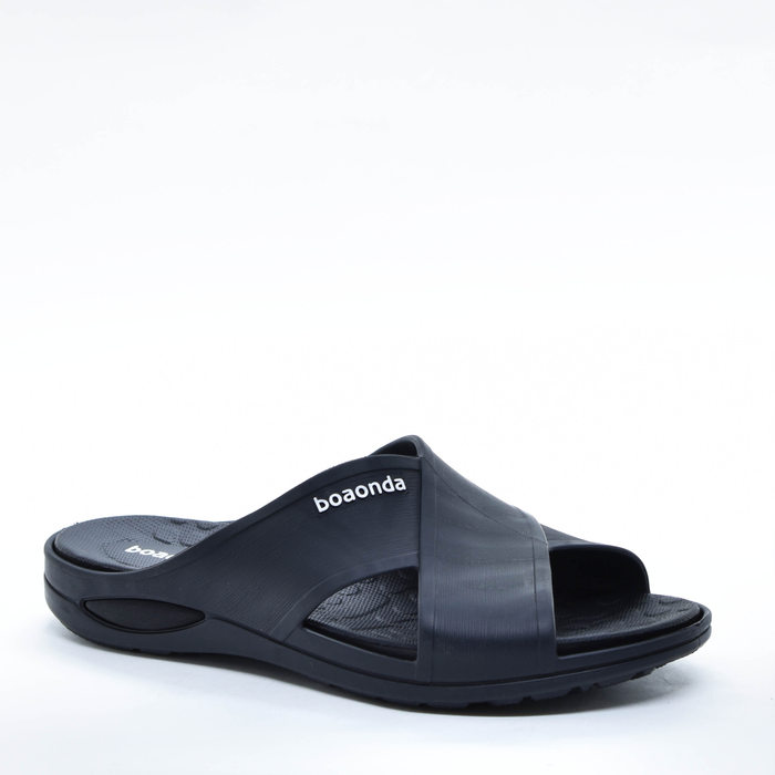 Chinelo Boaonda Harmony Cabedal X  Tecnologia Comfortech Palmilha Maxisense Preto