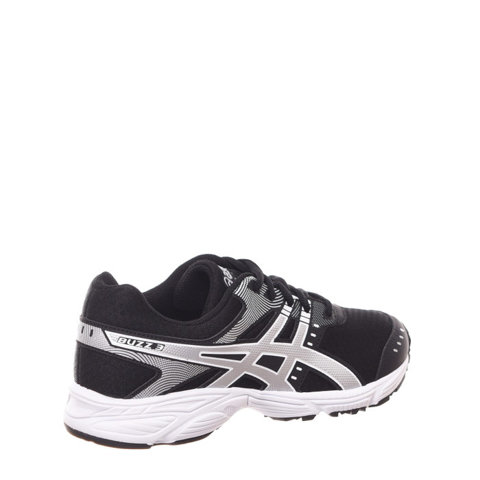 Tênis ASICS Buzz 3 GS Preto e Prata