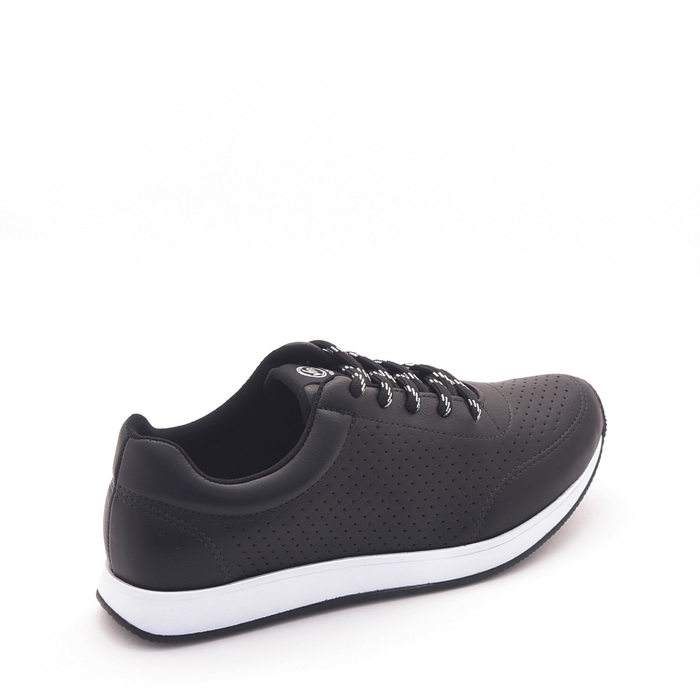 Tênis Jogger Via Marte Microperfuros Preto