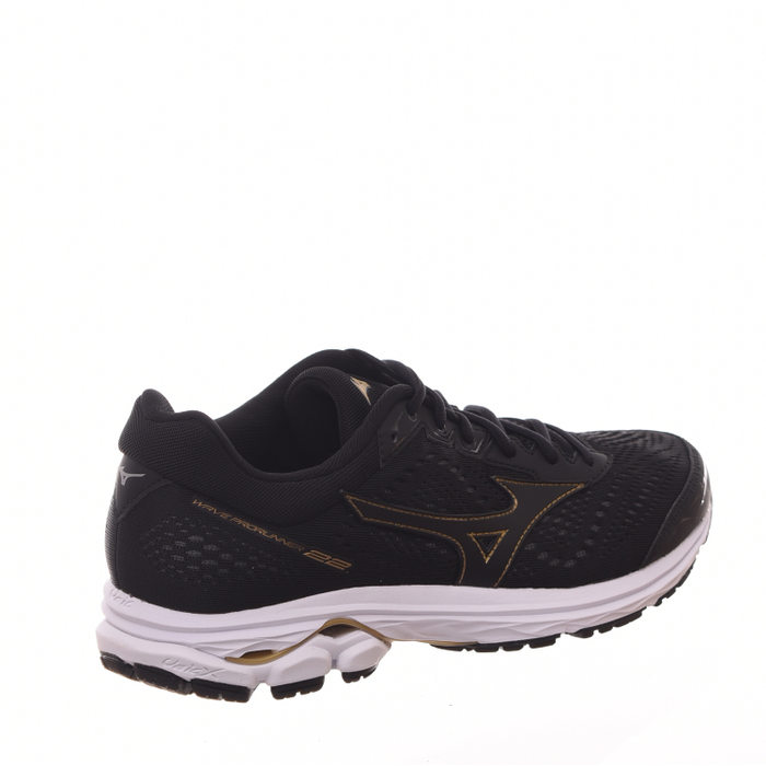 Tênis Mizuno Wave Prorunner 22  Mesh Preto e Dourado