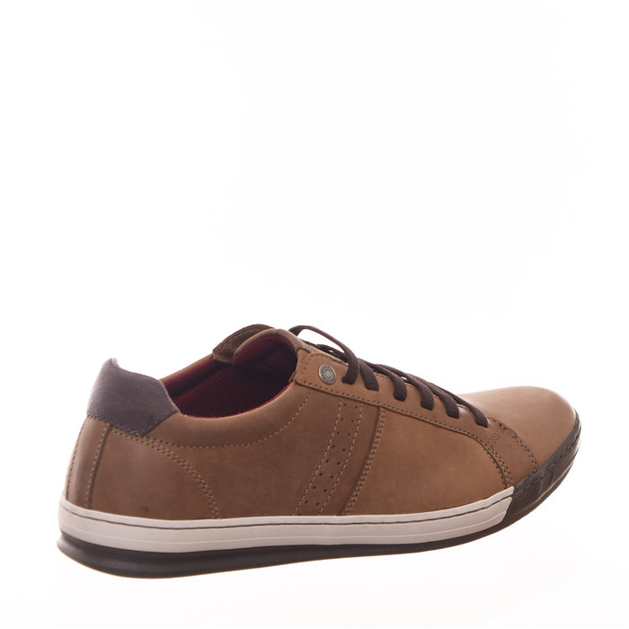 Sapatênis Freway Cadarço Elástico 100% Couro