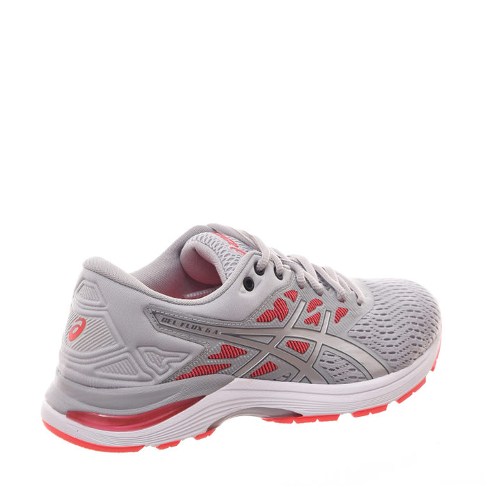 Tênis ASICS Gel Flux 5 A Mesh Cinza e Rosa