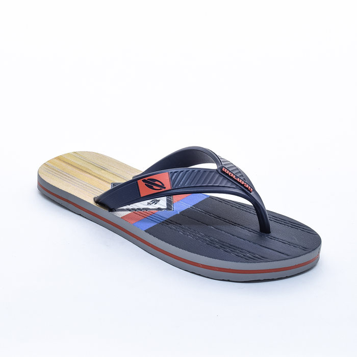 Chinelo Mormaii Tropical Pro II Azul Marinho e Bege