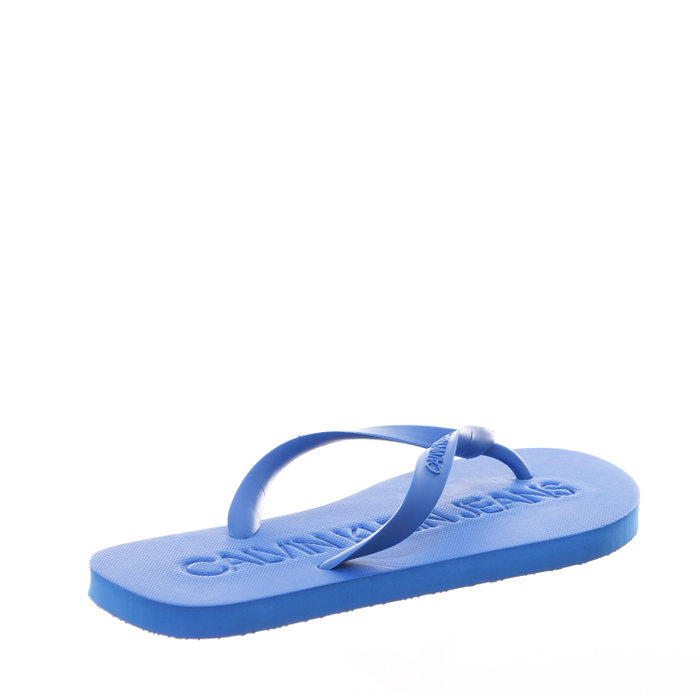 Chinelo Calvin Klein Estampa Logo Azul