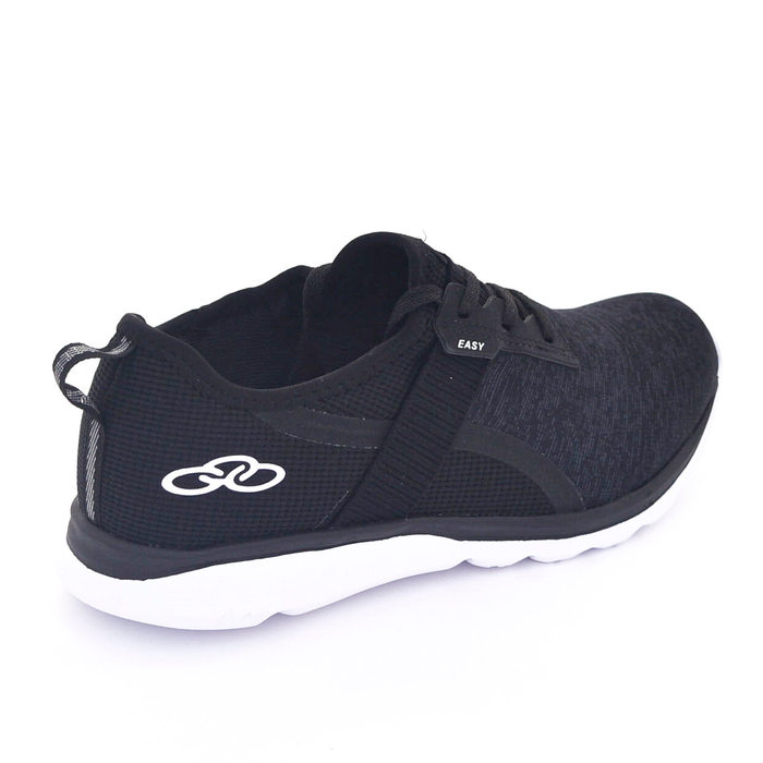 Tênis Olympikus Easy Palmilha Feetpad Detalhe Elástico Preto