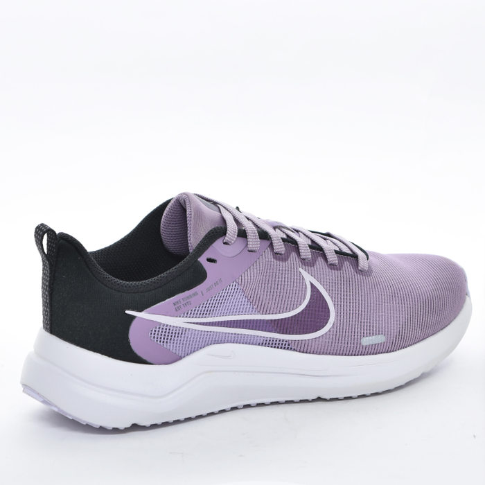 Tênis Nike Downshifter 12 Move To Zero com Recortes Tela Aplicação Logo Solado Trabalhado Roxo